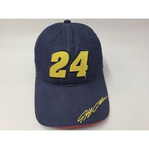 Jeff Gordon #24 2006 Allstate 400 Brickyard Chase Adjustable Hat Cap NASCAR Blue